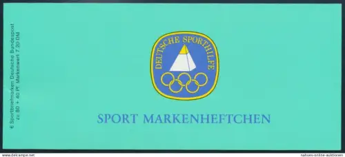 Bund Sport Markenheftchen 1984 Olympische Spiele 1207 postfrisch