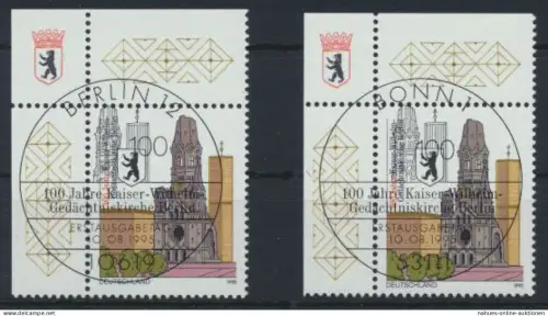 Briefmarken Bund Bogenecken Eckrand ESST Berlin + Bonn ex 1812-2048