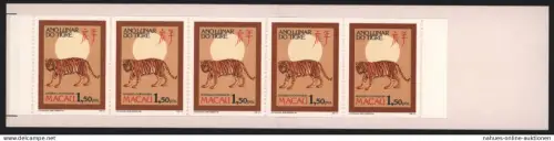 Macau Macao Markenheftchen 550 Chinesisches Neujahr Jahr des Tigers postfrisch