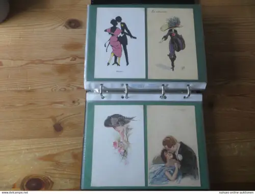Ansichtskarten gute Sammlung Motiv Frauen guter Nachlass ca. 141 Ak oft Jugendstil