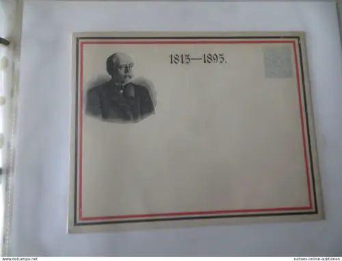 Altdeutschland Würrtemberg inter. Sammlung von 60 Ganzsachen ab 1895 incl. inter