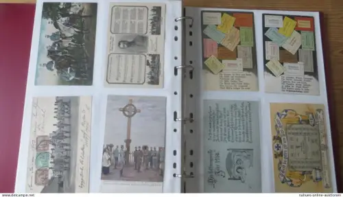 Militaria Krieg Patriotik gute Ansichtskarten Sammlung von 144 Stck viel Marine