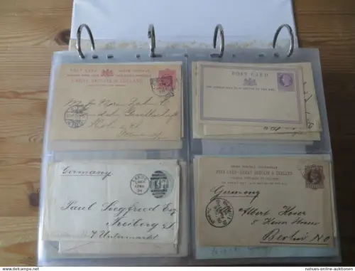 Briefe Sammlung Deutschland Europa Übersee inter. Sammlung schon ab 1880 230 St
