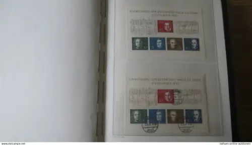 Bundesrepublik Sammlung Blöcke ab Nr. 2 Beethoven -2012 165 Stück oft postfrisch