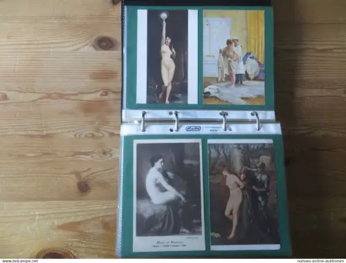 Ansichtskarten gute Sammlung Motiv Frauen guter Nachlass 152 Ak oft Jugendstil