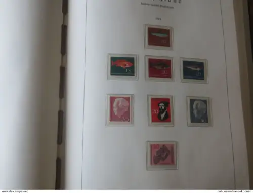 Bund Leuchtturm Falzlos Binder + Vordrucke kompl. 1949-1979 Neupreis 400,00 plus