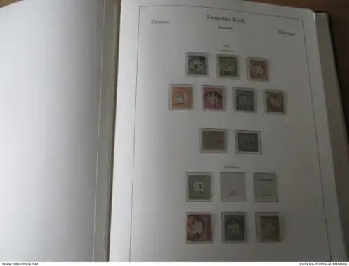 Deutsches Reich schöne Sammlung 1872-1932 gestempelt weitestgehend schon kompl.