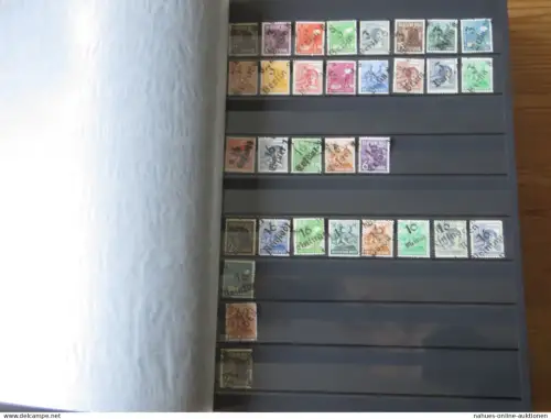 SBZ Spezial Sammlung + Dubletten in zwei schönen Steckbüchern oft schon bestimmt