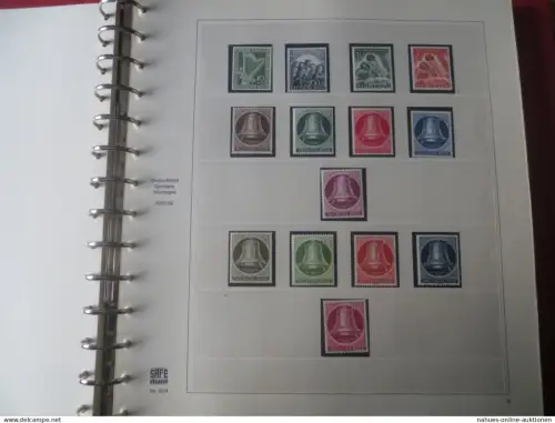 Sammlung Berlin 1951-1990 kompl. Luxus postfrisch Kat. 1.760,00 Zubehör 280,00€