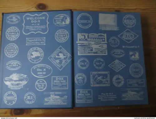 Flugpost Literatur Ein Schiff fliegt in die Welt 75 Jahre Donier Do X Flugboot 192