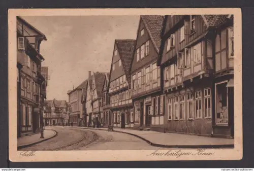 Ansichtskarte Celle Niedersachsen Am heiligen Kreuze 1934 Leipzig Sachsen