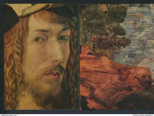 Kunst Bundesrepublik Ganzsache Dürer PSo 3 01-05 komlette Luxus Serie Dürerjahr