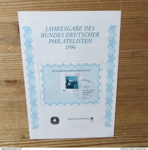 Bund Jahresgaben 7 Stück aus 1983-1996 dabei 2x 1994 Struwelpeter 1x Übergröße