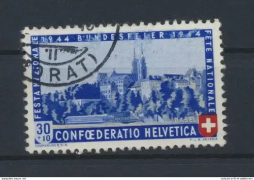 Schweiz 434 Pro Patria Höchstwert Luxus gestempelt KatWert 22,00