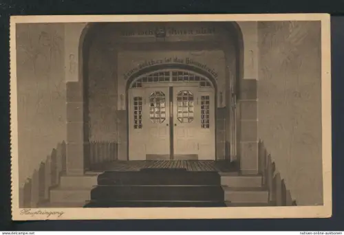 Ansichtskarte Großmöllen Kr. Köslin Koszalin Ostgebiete Polen Pommern Kinderheim