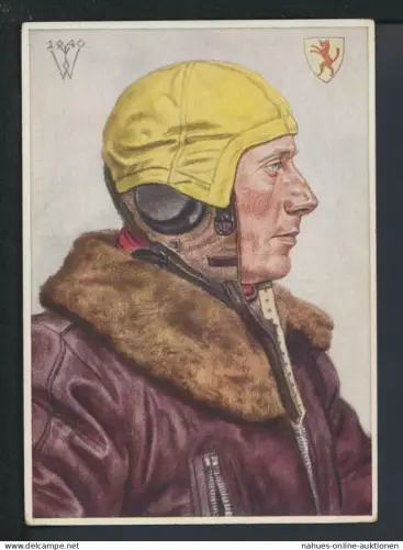 Militaria Deutsches Reich Krieg Willrich Künstler Ansichtskarte Unsere Luftwaffe