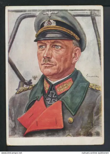 Militaria Deutsches Reich Krieg Willrich Künstler Ansichtskarte Unsere Panzerwaffe