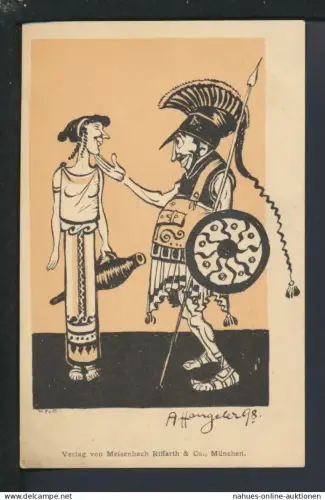 Ansichtskarte Künstler A. Hangeler