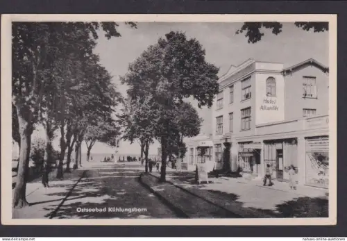 Ansichtskarte Kühlungsborn Mecklenburg Vorpommern Hotel Atlantik Gastronomie