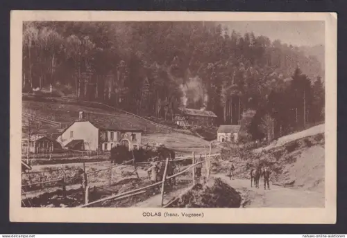 Colas Frankreich Ansichtskarte Feldpost Vogesen I. Weltkrieg
