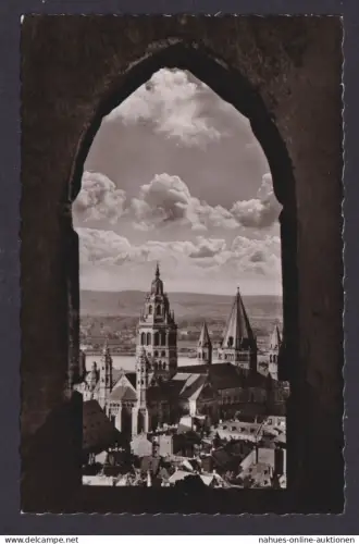 Ansichtskarte Mainz Rheinland Pfalz Dom Kirche Religion