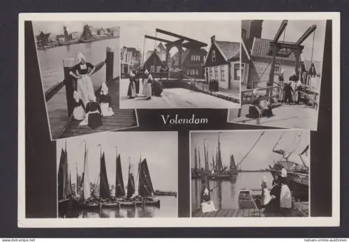 Ansichtskarte Volendam Holland Niederlande
