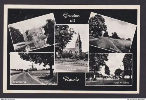 Ansichtskarte Ruurlo Niederlande n. Groningen