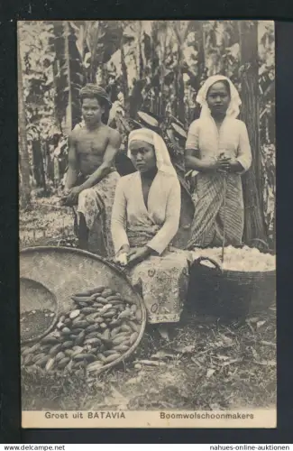 Ansichtskarte Batavia Weltevreden Niederländisch Indien 1908 Bern Schweiz