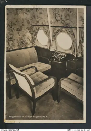 Ansichtskarte Flugpost Dornier Flugboot Großflugschiff Do X Deutsches Reich