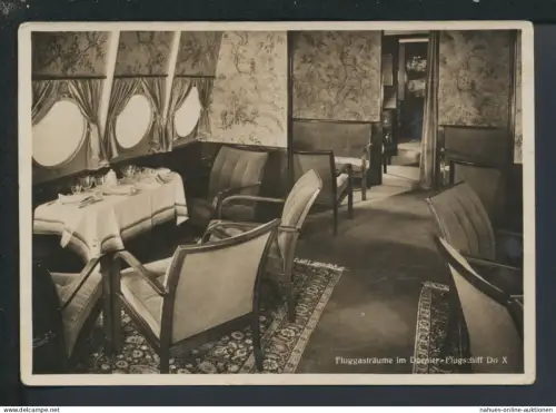 Ansichtskarte Flugpost Dornier Flugboot Großflugschiff Do X Deutsches Reich