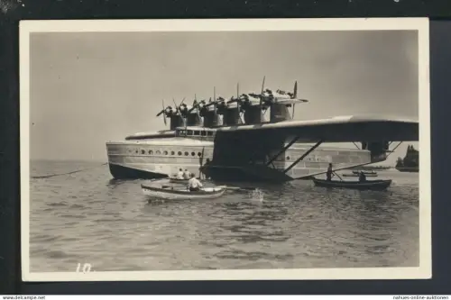 Ansichtskarte Flugpost Dornier Flugboot Großflugschiff Do X Deutsches Reich