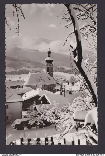 Ansichtskarte Reit im Winkel Bayern Winterlandschaft n. Oldenburg