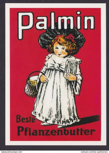 Künstler Ansichtskarte Reklame Werbung Palmin Pflanzenbutter Union Deutsche