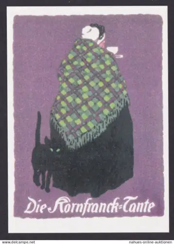Künstler Ansichtskarte Reklame Werbung Kornfranck Gold Malzkaffee Nur im
