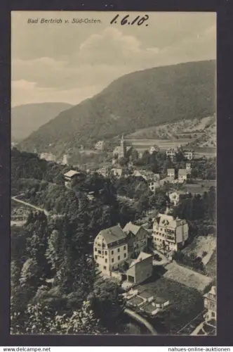 Ansichtskarte Bad Bertrich Rheinland Pfalz Fliegerbild Luftaufnahme Totalansicht