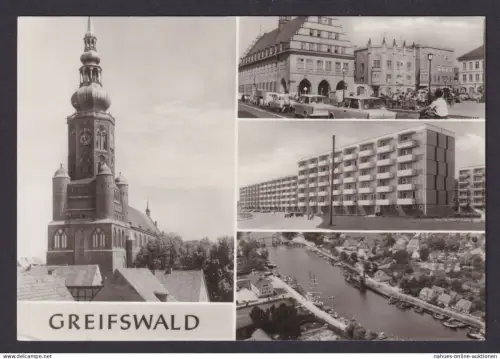 Ansichtskarte Greifswald Mecklenburg Vorpommern Stadtansichten Planet Verlag