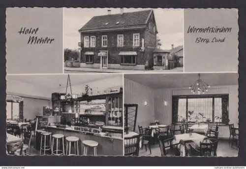 Ansichtskarte Wermelskirchen NRW Bergisches Land Gastronomie Hotel Mehler