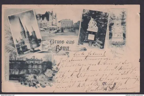Ansichtskarte Bonn NRW Versch. Stadtansichten Verlag Bonner Lichtdruck Anstalt