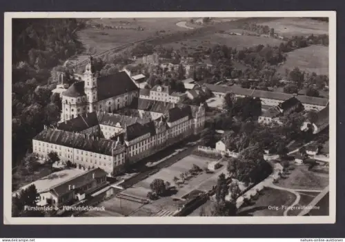 Ansichtskarte Fürstenfeld b. Fürstenfeldbruck Bayern Luftbild Fliegeraufnahme