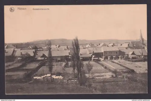 Ansichtskarte Hirson Frankreich Gesamtansicht Verlag Georg Stielke Brüssel