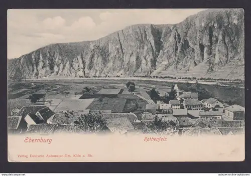 Ansichtskarte Ebernburg Rheinland Pfalz Rothenfels Verlag Deutsche Automaten