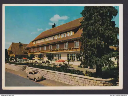 Ansichtskarte St. Märgen Baden Württemberg Gastronomie Hotel u. Pension Zum