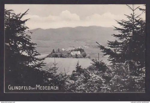 Ansichtskarte Glindfeld b. Medebach NRW Sauerland n. Gelsenkirchen