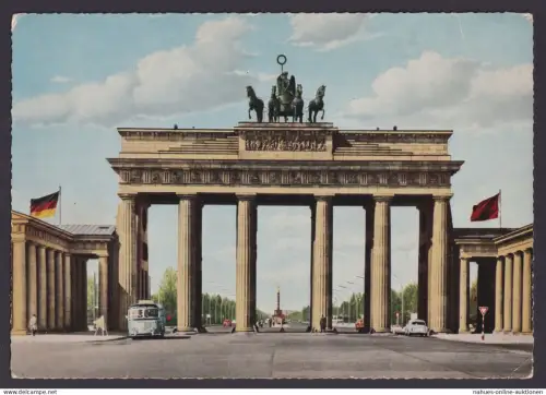 Berlin Lot Sammlung 7 x Groß Ansichtskarten 210 x 150 u.a. Brandenburger Tor
