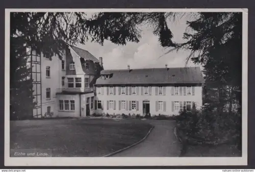 Ansichtskarte Au a.d. Sieg NRW Erholungsheim Hohe Grete Haus Eiche Haus Linde