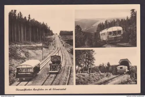 Ansichtskarte Oberweißbach Thüringen Thüringer Wald Schwarztal Oberweißbacher