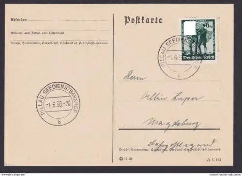 Pilai Preußen Deutsche Ostgebiete Deutsches Reich Baltijsk Russland Karte SST