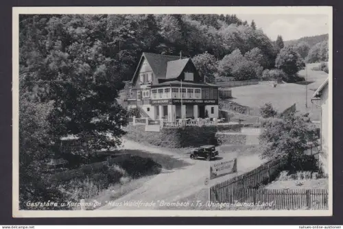Ansichtskarte Brombach Taunus Hessen Gastronomie Gaststätte und Kurpension Haus