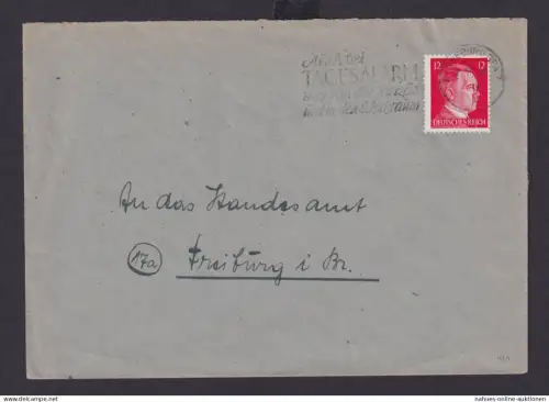 Magdeburg Sachsen Anhalt Deutsches Reich Drittes Reich Brief SST Auch bei