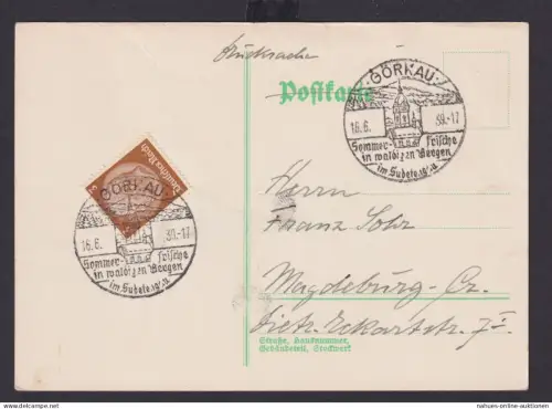 Görkau Böhmen Jirkov Tschechien Deutsches Reich Drittes Reich Karte Urlaub